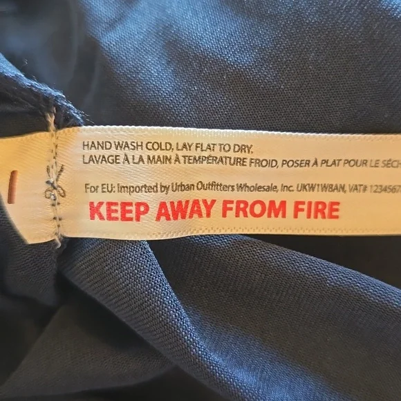 NWT, Free People ONE, Adella Burnout Lace Slip Mini Dress, Navy, XS - Picture 11 of 15